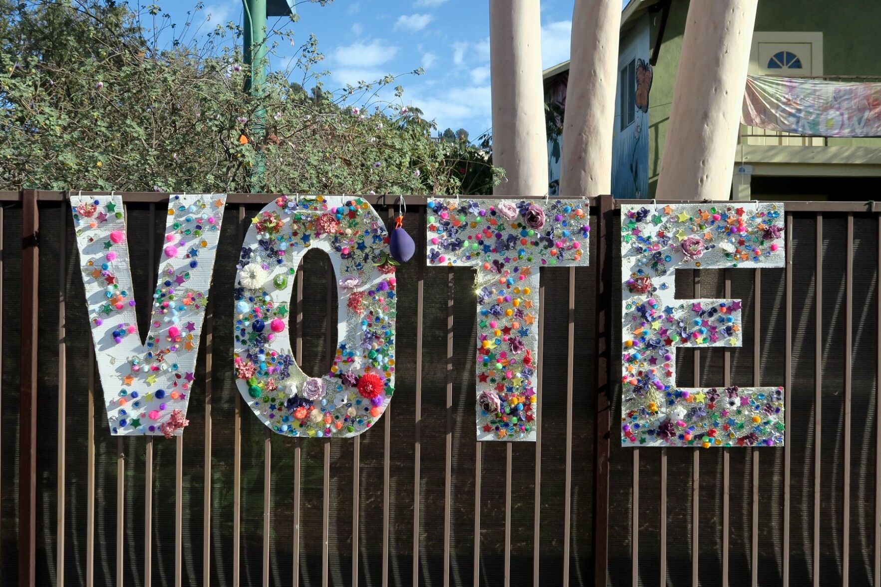 A timely message from Glassell Park